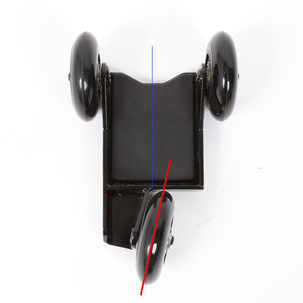 Unit Stand Roller Black