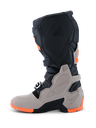 Alpinestars Tech 7 Enduro 2026 Boots White/Warm Grey/Orange Fluo