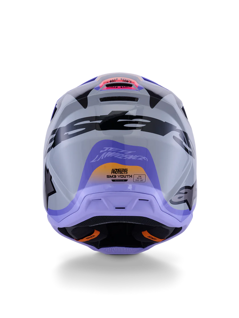 Alpinestars Supertech M3 Radium Helmet Black/White/Grey ECE06
