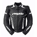 Nexo STR Leather Jacket Black White