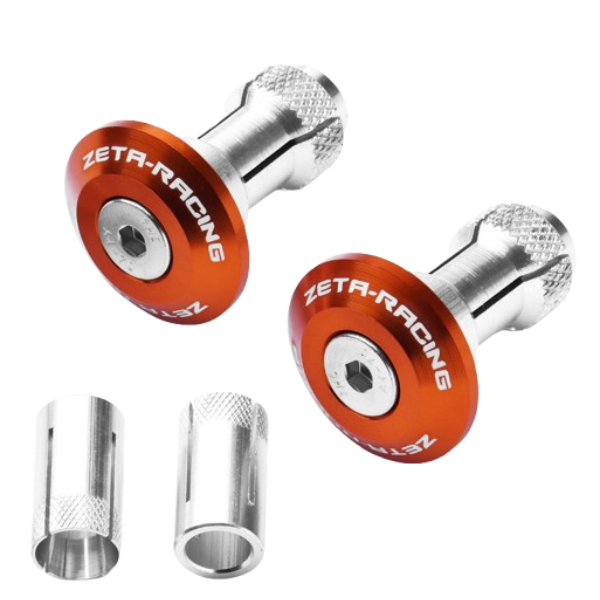 Zeta Bar Ends 35mm Orange