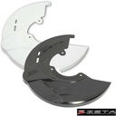 Zeta Front Disc Guard Black