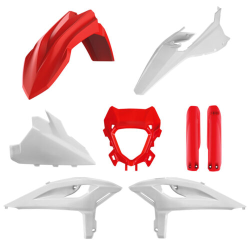 Polisport Plastic Kit Beta RR X-Pro/Racing '25- OEM Red/White