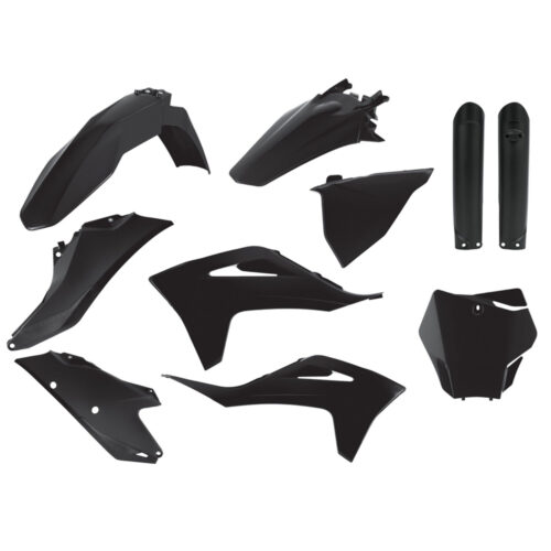 Polisport Plastic Kit GasGas EX/EX-F '21-23 Black