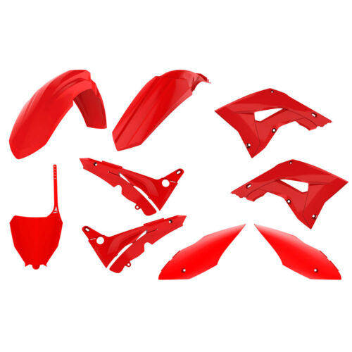 Polisport Plastic Kit CR125R/CR250R '02-07 Restyle Red