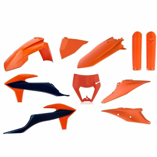 Polisport Plastic Kit KTM EXC/EXC-F '20-23 OEM Orange/Blue