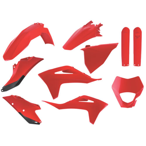 Polisport Plastic Kit GasGas EC/EC-F '21-23 OEM Red
