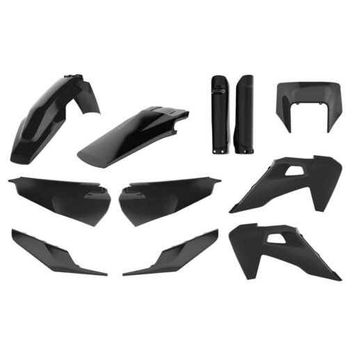 Polisport Plastic Kit HSQ TE/FE '20-23 Black