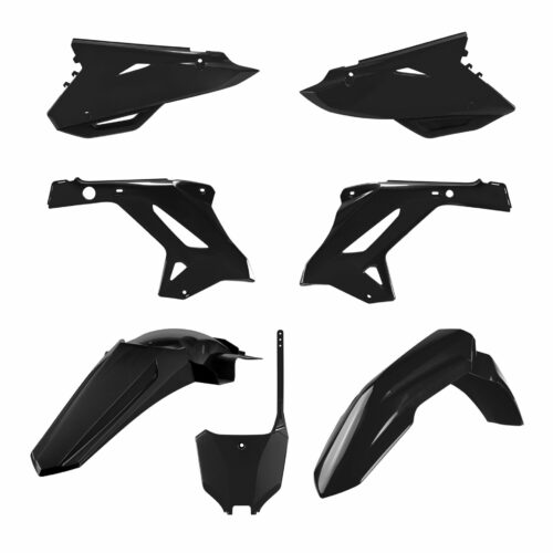 Polisport Plastic Kit CR125R/CR250R '02-07 Restyle '22 Black