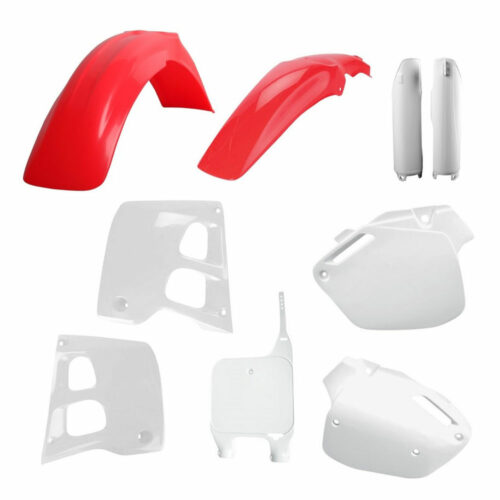 Polisport Plastic Kit CR125R/CR250R '91 OEM Red/White