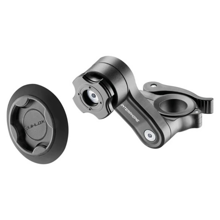 Interphone Quiklox Adhesive Pad and Handlebar Mount