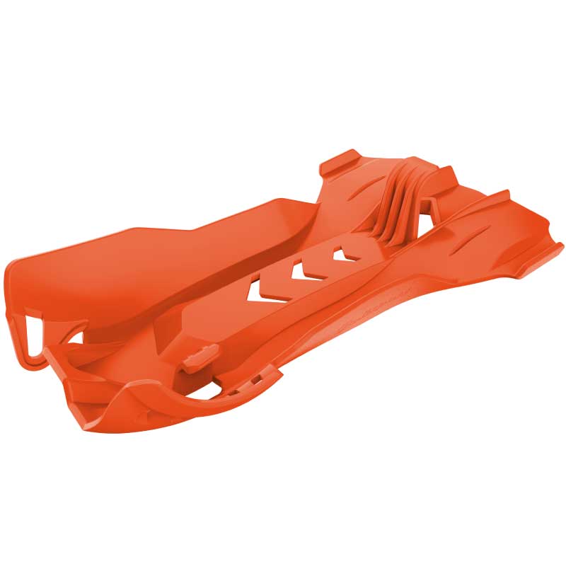 Polisport Fortress Skid Plate KTM SX|EXC '06-16 Husqvarna TC|TE '14-16 Orange