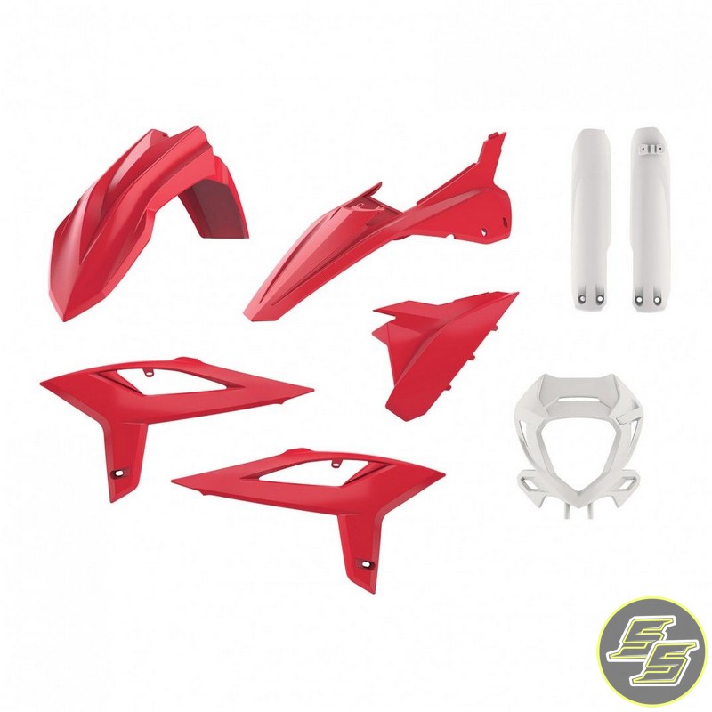 Polisport Plastic Kit Beta RR '20-22 OEM Red/White