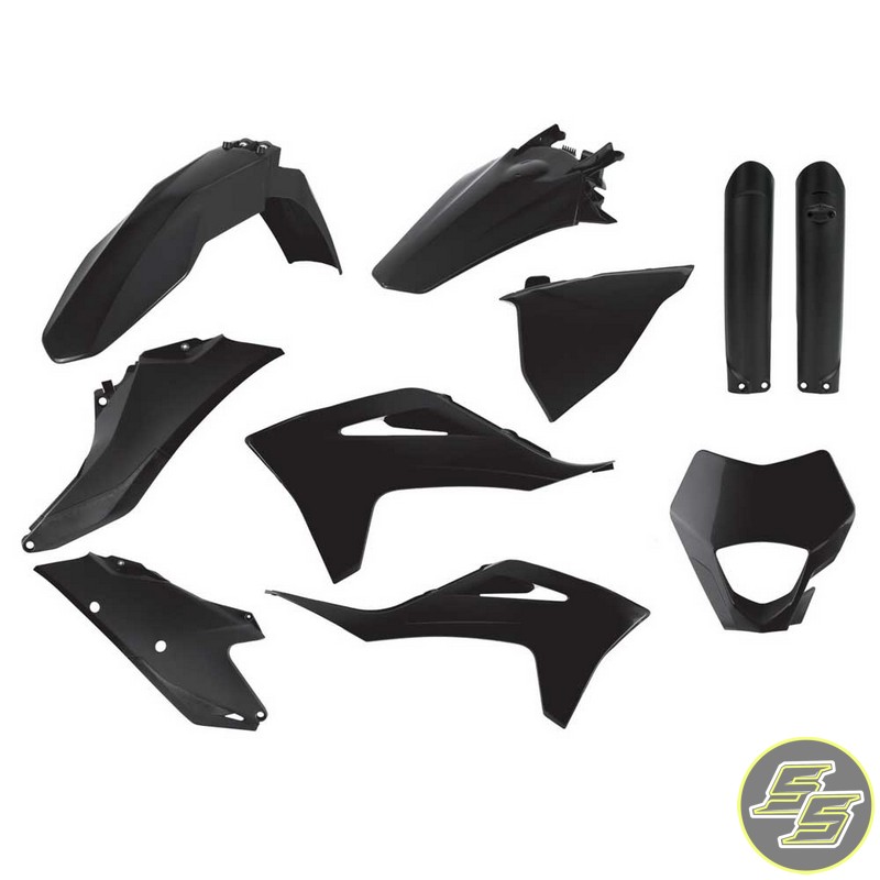 Polisport Plastic Kit GasGas '21-23 Black