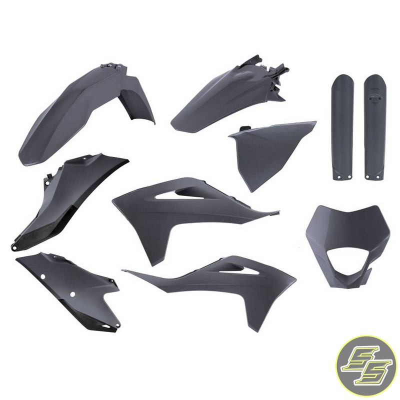 Polisport Plastic Kit GasGas '21-23 Nardo Grey
