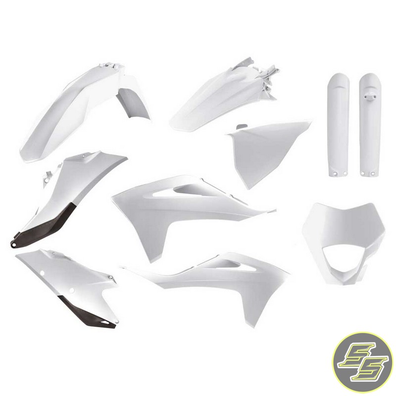 Polisport Plastic Kit GasGas '21-23 White