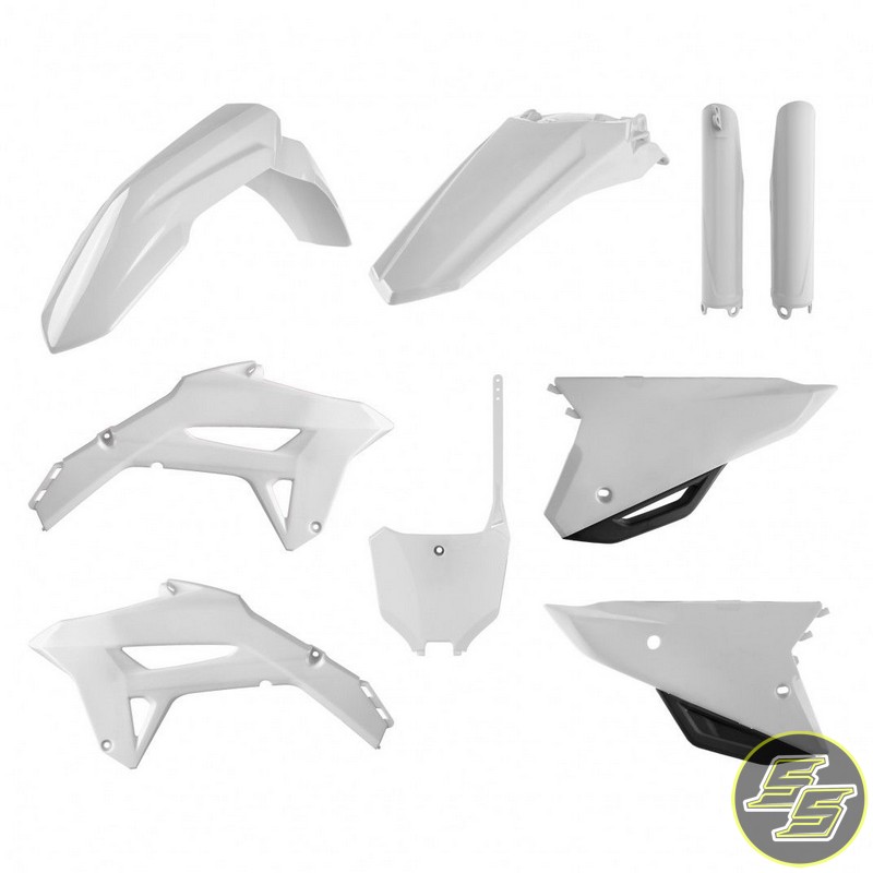 Polisport Plastic Kit Honda CRF450R '21-24 White