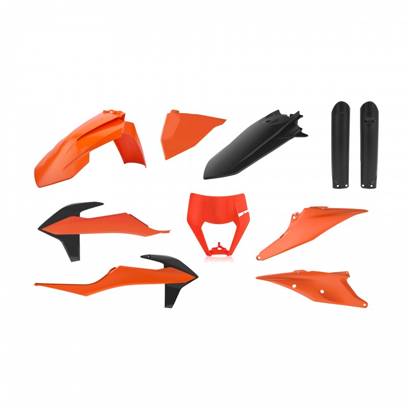Polisport Plastic Kit KTM EXC|XCW '21-23 OEM Orange