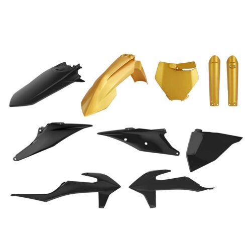 Polisport Plastic Kit KTM SX|XC '19-22 Black/Gold