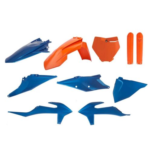 Polisport Plastic Kit KTM SX|XC '19-22 Blue/Orange