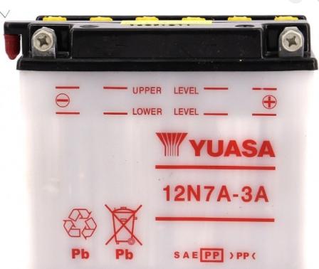 Toplite Battery 12N9-3B Dry No Acid