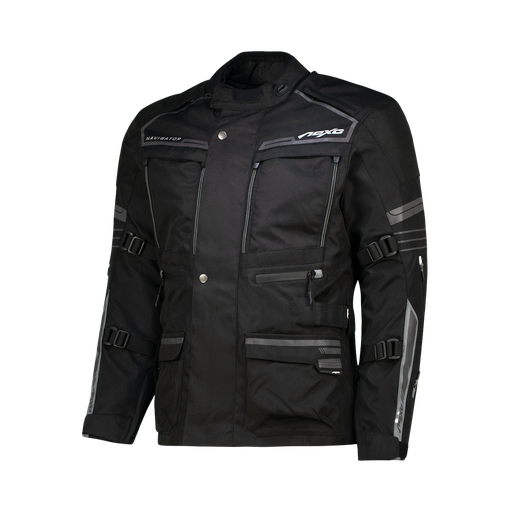 [NXO-N-NAV-BLK] Nexo Navigator Adventure Jacket Black