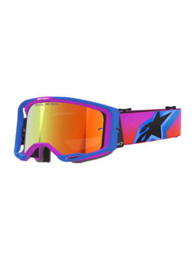 [ALP-AS5101625/7286] Alpinestars Goggles Vision 8 Corp Purple/Orange Mirror Red